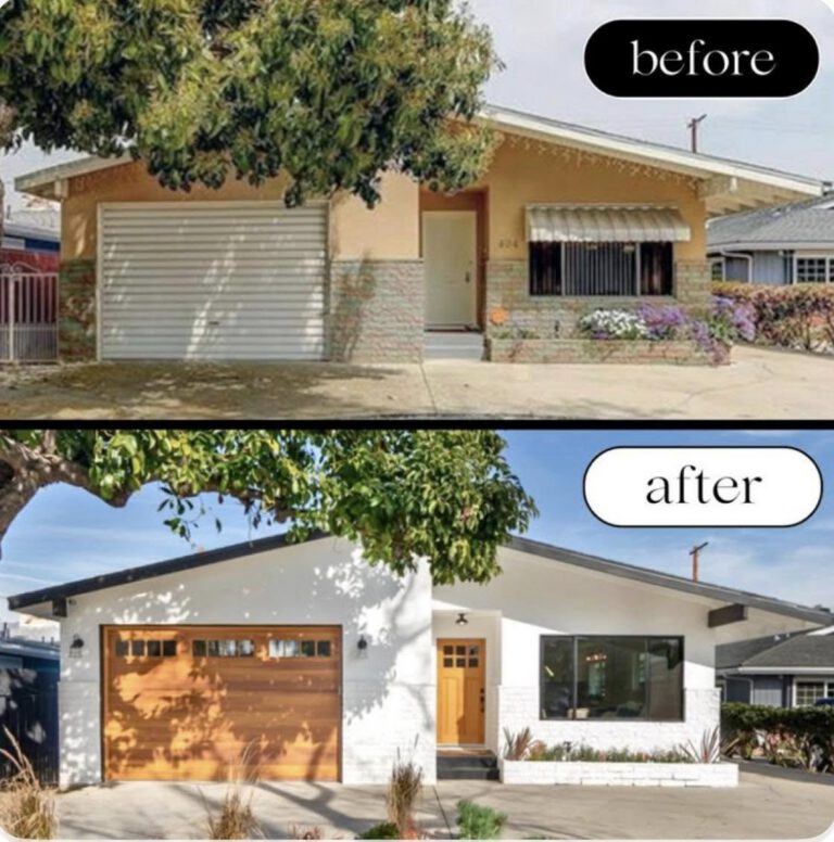 Before and After Garage Doors