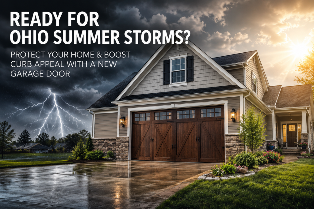 Weather protection for garage doors