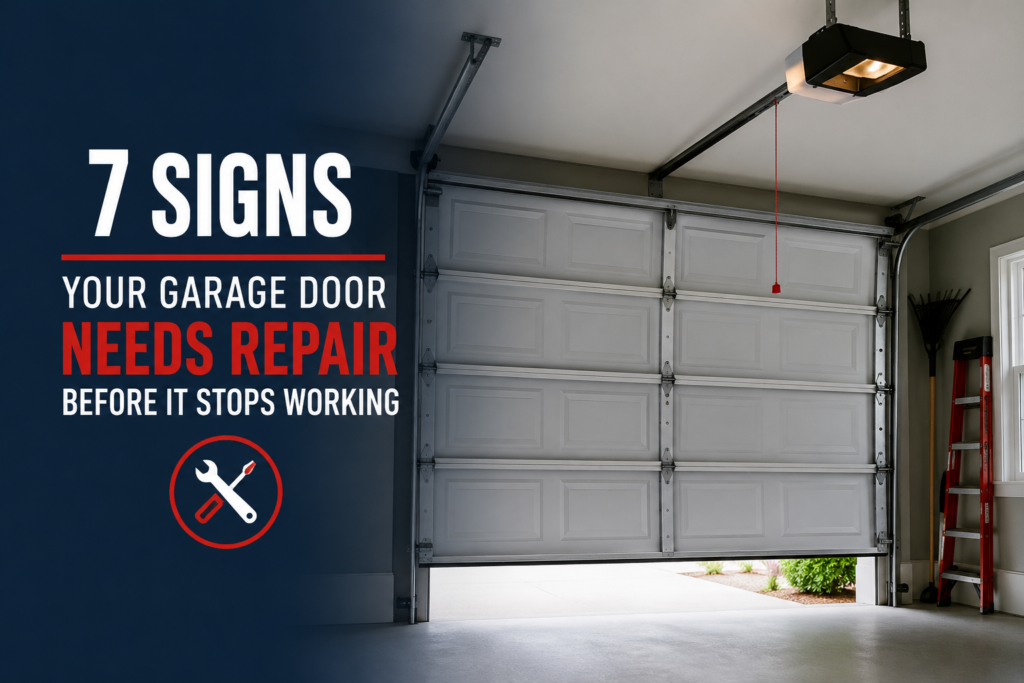 Garage door repair in and around Canton Ohio.